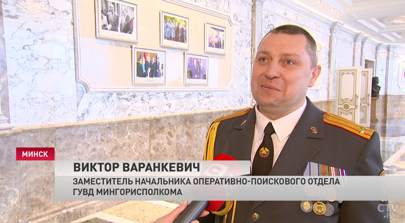 «Глаза разбегаются». Сотрудники МВД побывали на экскурсии во Дворце Независимости -10