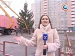   После сюжета на СТВ страшную елку в Шабанах заменили на красивую. Жители - в восторге!
