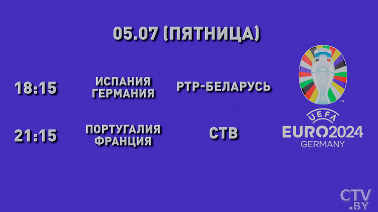 Поединок Португалии и Франции в прямом эфире. Смотрите трансляцию Евро на СТВ-4