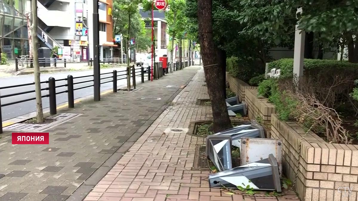 В Японии во время тайфуна «Факсай» погиб один человек -7