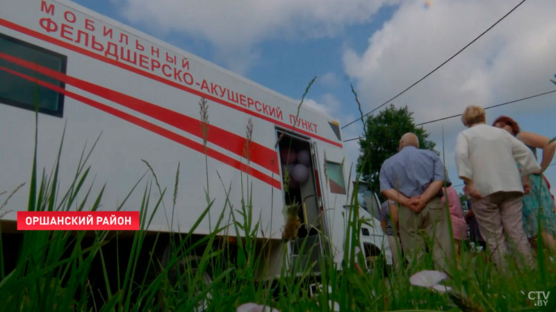 «В самую глубинку». 10 мобильных ФАПов приняли первых пациентов в Витебской области-1