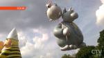 Гигантские фигуры забавных персонажей: в Брюсселе состоялся «Фестиваль комиксов»