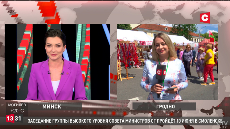 Армяне приветствуют азербайджанцев, украинцы поют с русскими – фестиваль в Гродно объединяет народы-1