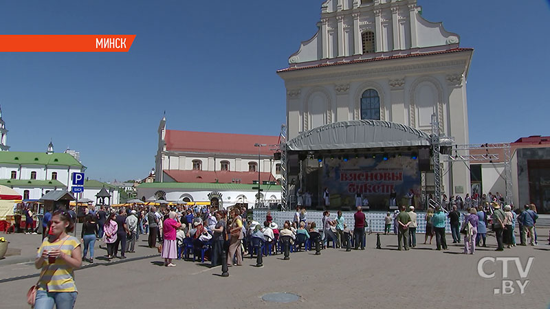 Мастер-классы ремесленников, рыцарское представление и концерты. Фестиваль «Вясновы букет» проходит в Верхнем городе-1