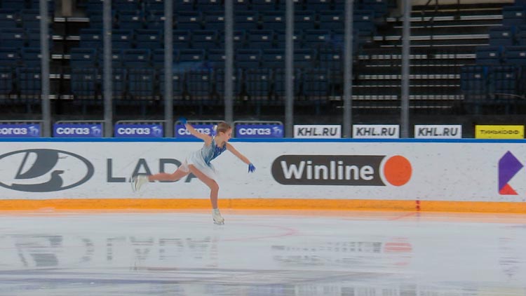 Виктория Сафонова и Евгений Пузанов стали чемпионами Беларуси по фигурному катанию