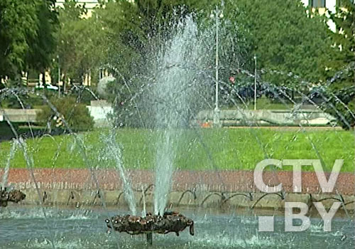 Фонтаны Минска (ФОТО + ВИДЕО)-19