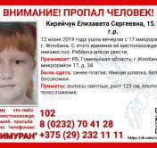 В Жлобине пропала 7-летняя девочка