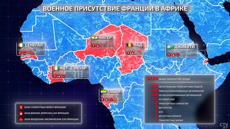 6000 французских военных базируются в Африке. Какие могут быть действия после переворота в Нигере?-1