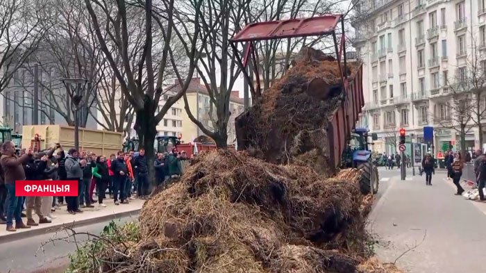 Французскія фермеры выйшлі на пратэст з-за росту інфляцыі ў краіне
