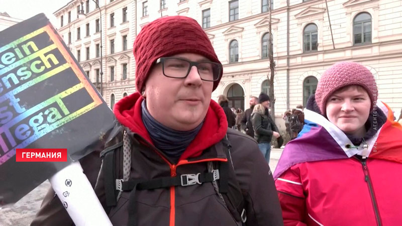 Тысячи немцев митингуют против партии «Альтернатива для Германии»-4