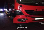 Ночью в Ивацевичском районе фура Iveco сбила пешехода