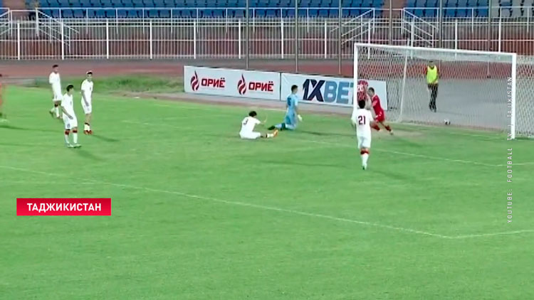 Сборная Беларуси U-19 сыграла вничью с футбольной командой Таджикистана-1