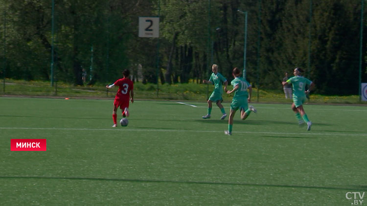 Женская сборная Беларуси по футболу (U-16) потерпела первое поражение на турнире развития УЕФА-1