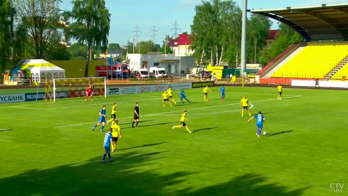 Солигорский «Шахтёр» одержал 10-ю победу в ЧБ по футболу-1