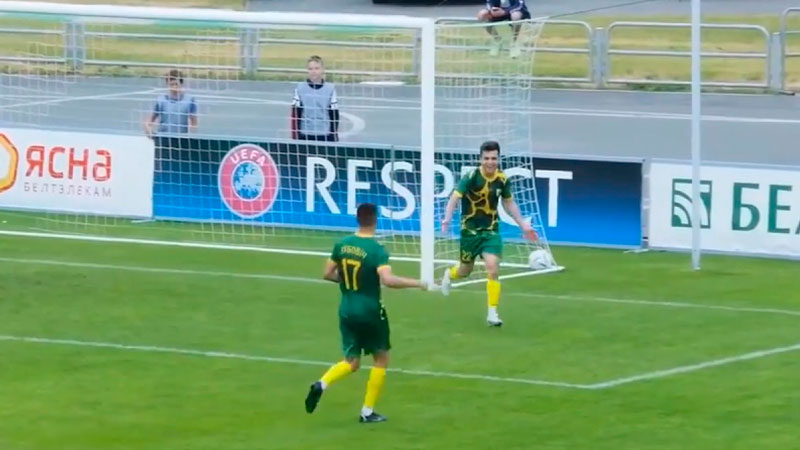 Футбол. «Нафтан» с крупным счётом обыграл «Энергетик»