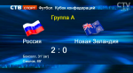 Сборная Россия победила новозеландцев в рамках Кубка конфедераций 