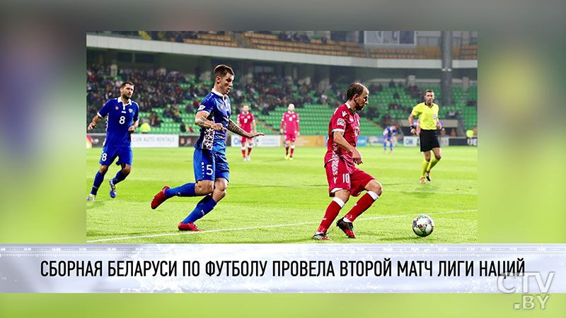 «Игра была до гола». Криушенко о матче сборной Беларуси с командой Молдовы на групповом этапе Лиги наций-9