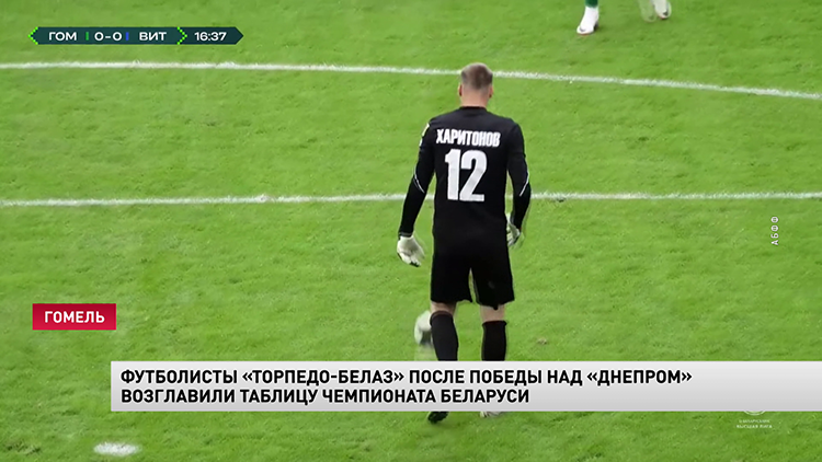 «Торпедо-БелАЗ» обыграл «Днепр-Могилёв» в матче 11-го тура чемпионата Беларуси-1
