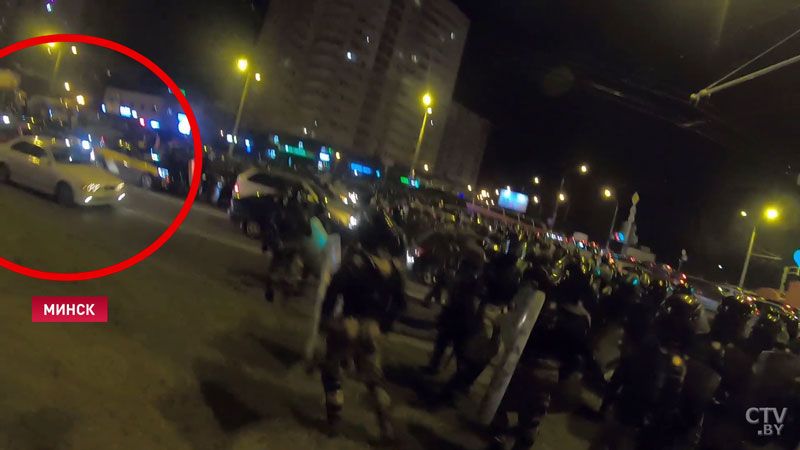 По фактам наездов на сотрудников милиции в ночь с 10 на 11 августа продолжаются следственные действия -1