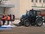 Километровые пробки в Минске, отменено 20 рейсов автобусов в Бресте: последствия гололеда