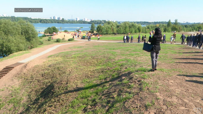 Лежаки, специальные места для купания и тропа безопасности. Где минчанам можно будет отдохнуть летом?-19