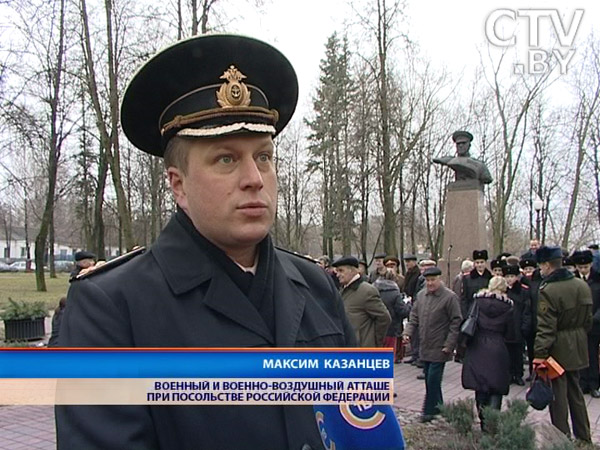 В Минске прошел митинг в честь 116 лет со дня рождения полководца Георгия Жукова