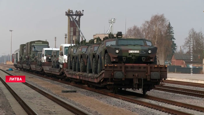 Германия перебрасывает в Литву военных и технику-1