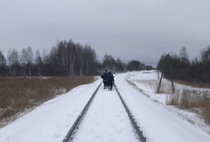 В Глубокском районе спасатели нашли потерявшуюся девочку, её госпитализировали с обморожением