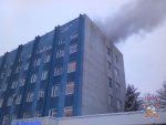 Пожар на «Гомельобоях» тушили 15 автомобилей МЧС