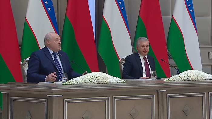 Лукашенко: «Мы исходили в переговорах от земного, шли от потребностей узбекского и белорусского народов»