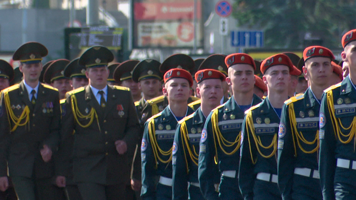 Профессия – спасать. Чем запомнился парад в честь Дня пожарной службы в Минске?