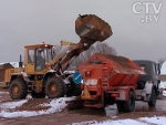 В Солигорске возобновилось движение общественног транспорта, парализованное из-за гололеда