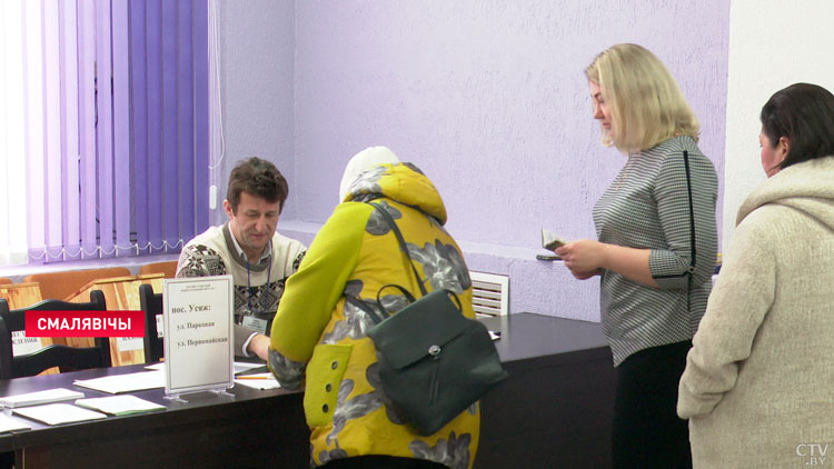 У Мінскай вобласці фіксуюць высокую яўку па выніках першага дня датэрміновага галасавання-1