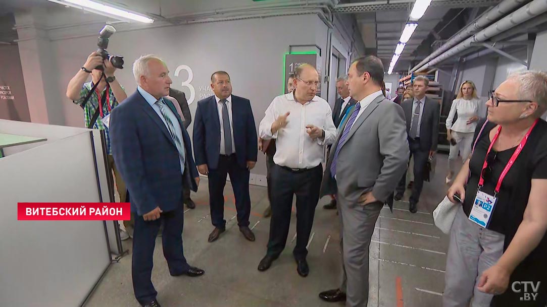 «Планы очень амбициозные». Роман Головченко посетил «Белвест» и Витебскую бройлерную птицефабрику-4