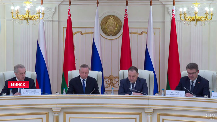 Головченко о сотрудничестве с Санкт-Петербургом: мы взяли очень высокую и динамичную планку по товарообороту-1