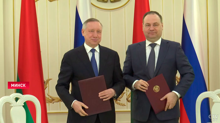 Головченко о сотрудничестве с Санкт-Петербургом: мы взяли очень высокую и динамичную планку по товарообороту-4