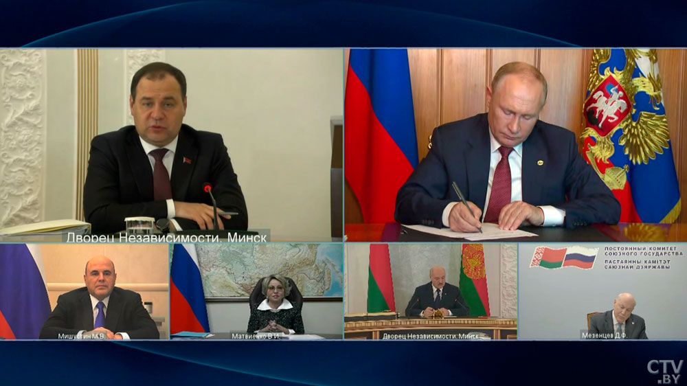 Головченко о планах взаимодействия госорганов России и Беларуси: «Большинство из них уже утверждены»-1