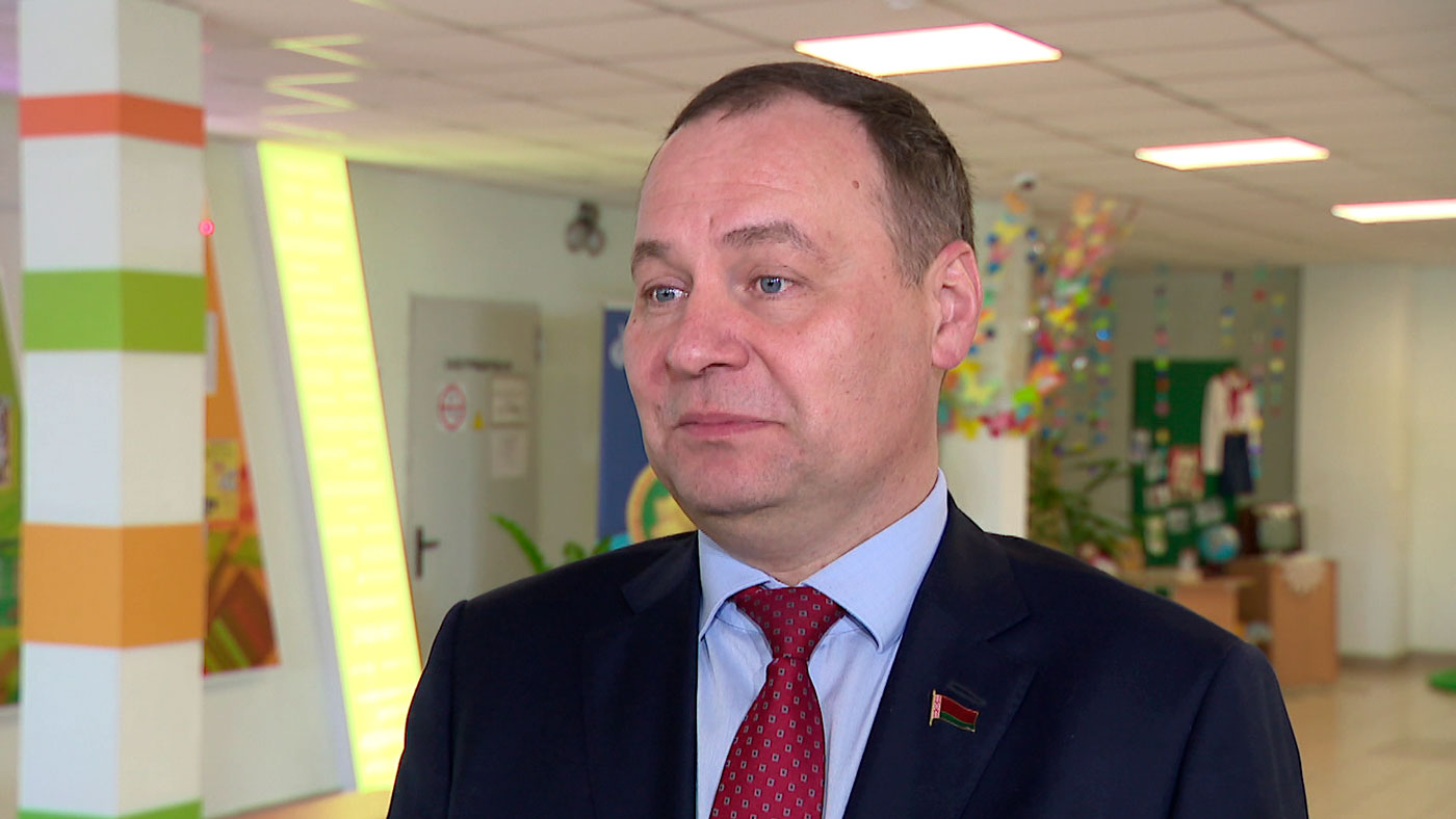Головченко провёл урок памяти для учащихся минской гимназии: «В ком-то из этих мальчишек увидел себя»