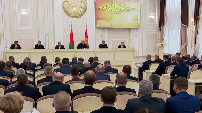 Лукашенко об урожае-2022: в нынешнем году вся страна впряглась, закатав рукава, и выдала достойный результат