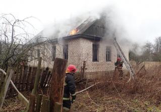На пожаре в Витебском районе погиб пенсионер 