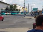 В центре Минска горел трамвай. Никто не пострадал