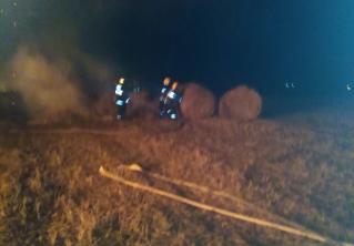В Брестском районе сгорело 10 тонн соломы, ещё 20 тонн удалось спасти 