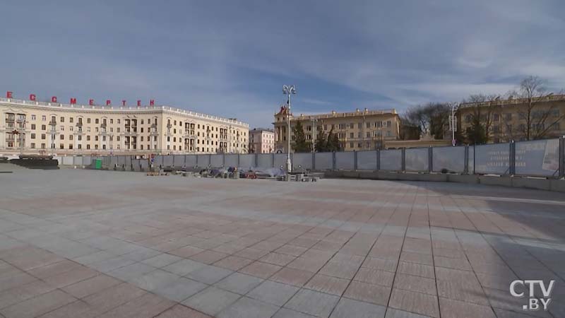 Вазам на проспекте Независимости начнут возвращать исторический цвет в апреле-10