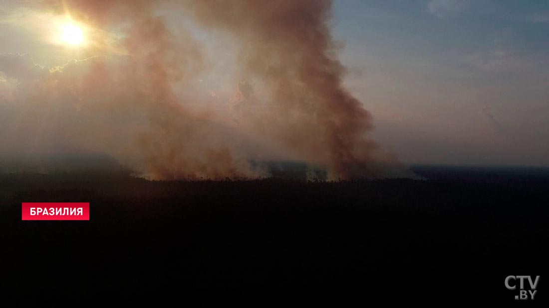 Горят леса Амазонии, дым распространился по всему Южному полушарию-4