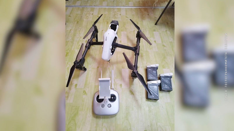 Лидские пограничники за неделю изъяли три беспилотника