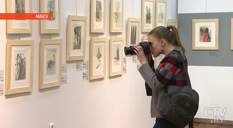 В Минске открылась выставка графики Сальвадора Дали, иллюстрирующей «Божественную комедию» (фотофакт)-1