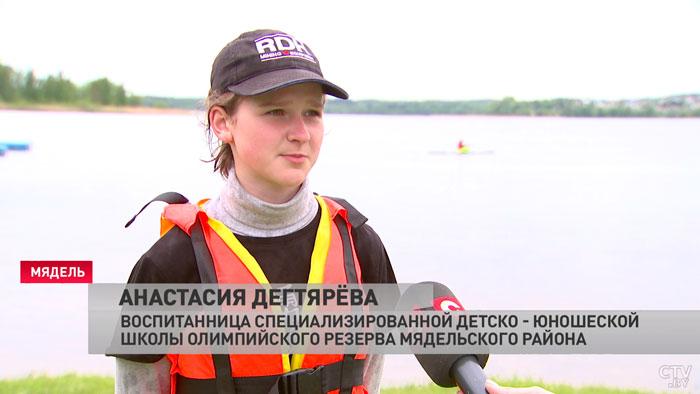 «Главное – верить в себя». Юные спортсменки из Мядельского района победили на областной спартакиаде по гребле-4