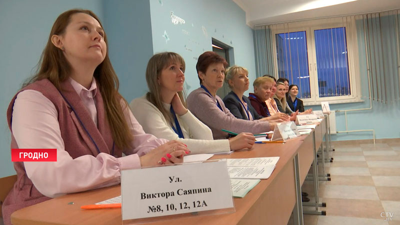 «Обстановка замечательная». Узнали, как проходит голосование на впервые созданном участке в Гродно-1