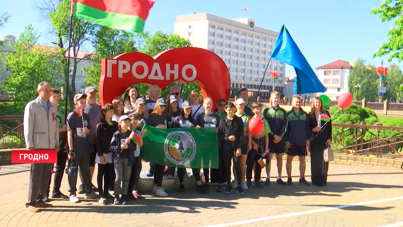 Праздник труда в Гродно встретили забегом мира-1