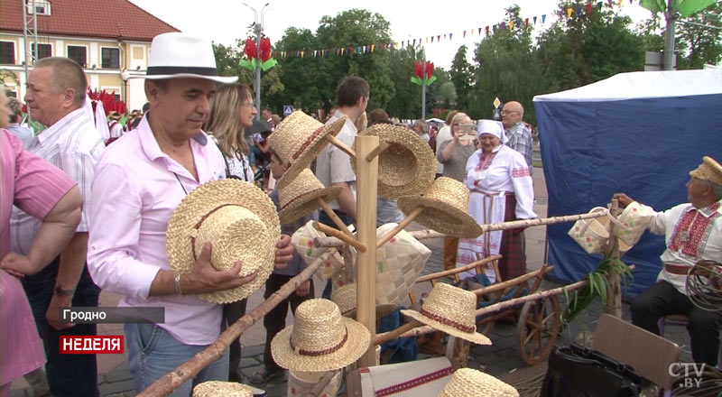 Барашек на вертеле, лезгинка, юрта в центре Гродно: чем запомнится XII фестиваль национальных культур-17